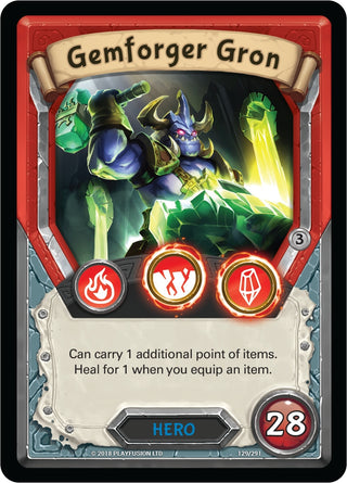 Gemforger Gron (Unclaimed) (129) [KIN] - Lightseekers TCG Single