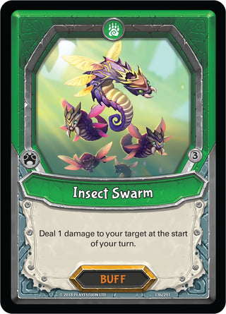 Insect Swarm (Unclaimed) (136) [KIN] - Lightseekers TCG Single