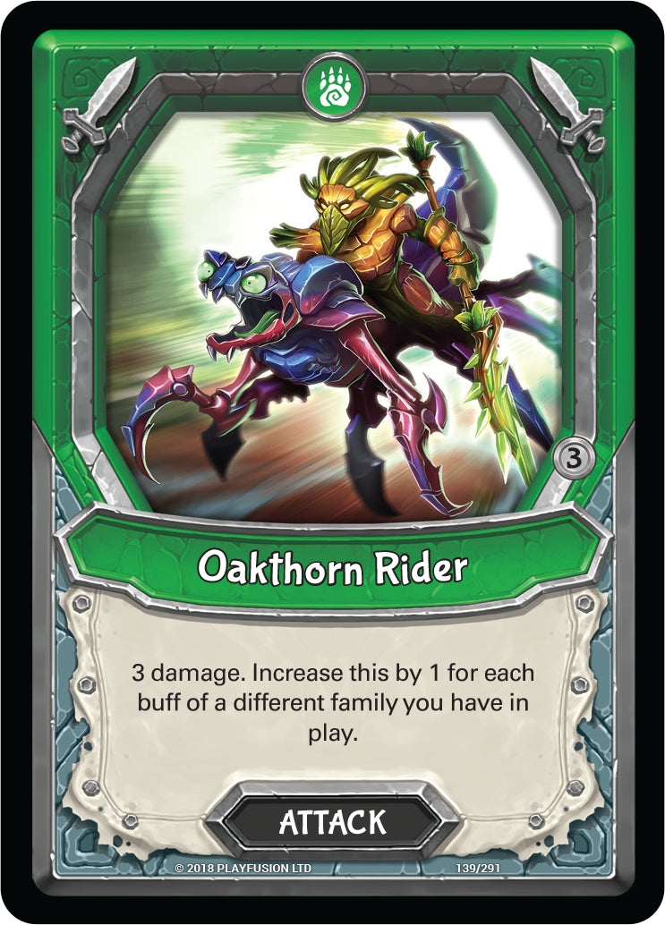 Oakthorn Rider (Claimed) (139) [KIN] - Lightseekers TCG Single
