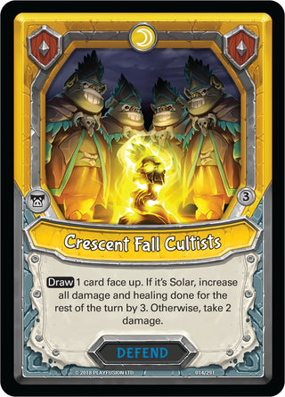 Crescent Fall Cultists (Unclaimed) (14) [KIN] - Lightseekers TCG Single