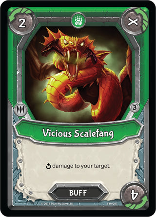 Vicious Scalefang (Claimed) (140) [KIN] - Lightseekers TCG Single