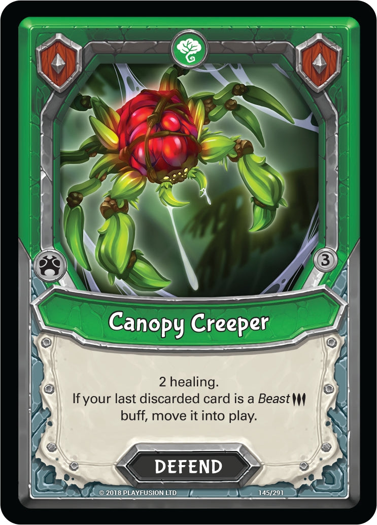 Canopy Creeper (Claimed) (145) [KIN] - Lightseekers TCG Single