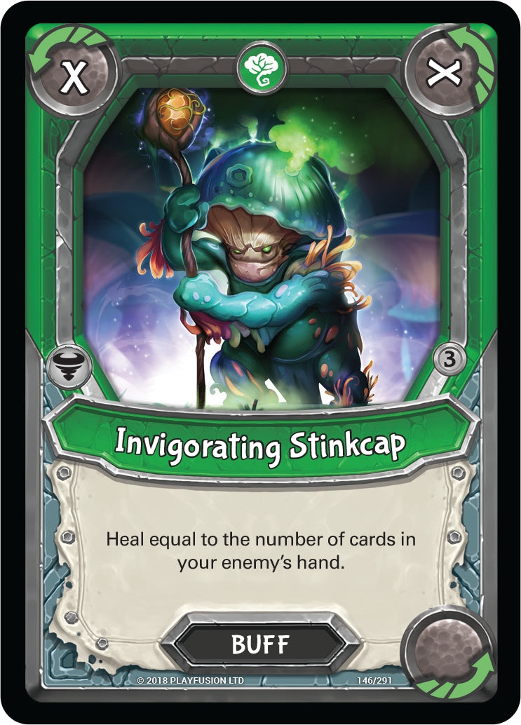 Invigorating Stinkcap (Claimed) (146) [KIN] - Lightseekers TCG Single