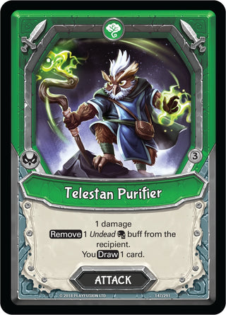 Telestan Purifier (Claimed) (147) [KIN] - Lightseekers TCG Single