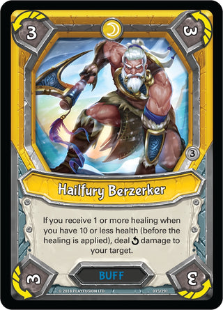 Hailfury Berzerker (Claimed) (15) [KIN] - Lightseekers TCG Single