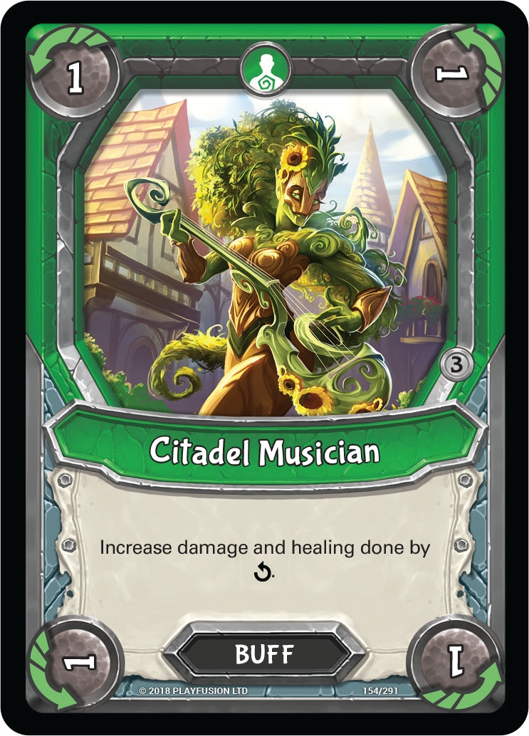 Citadel Musician (Unclaimed) (154) [KIN] - Lightseekers TCG Single