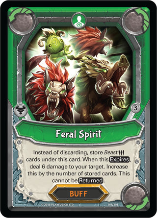 Feral Spirit (Claimed) (161) [KIN] - Lightseekers TCG Single