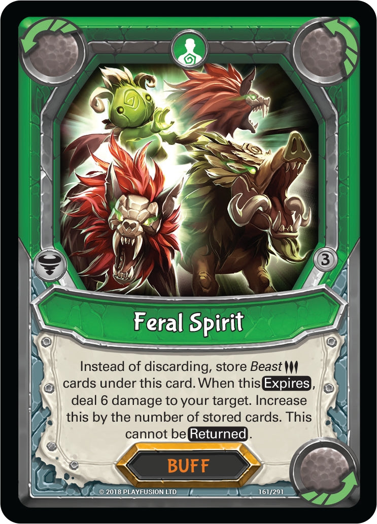 Feral Spirit (Unclaimed) (161) [KIN] - Lightseekers TCG Single