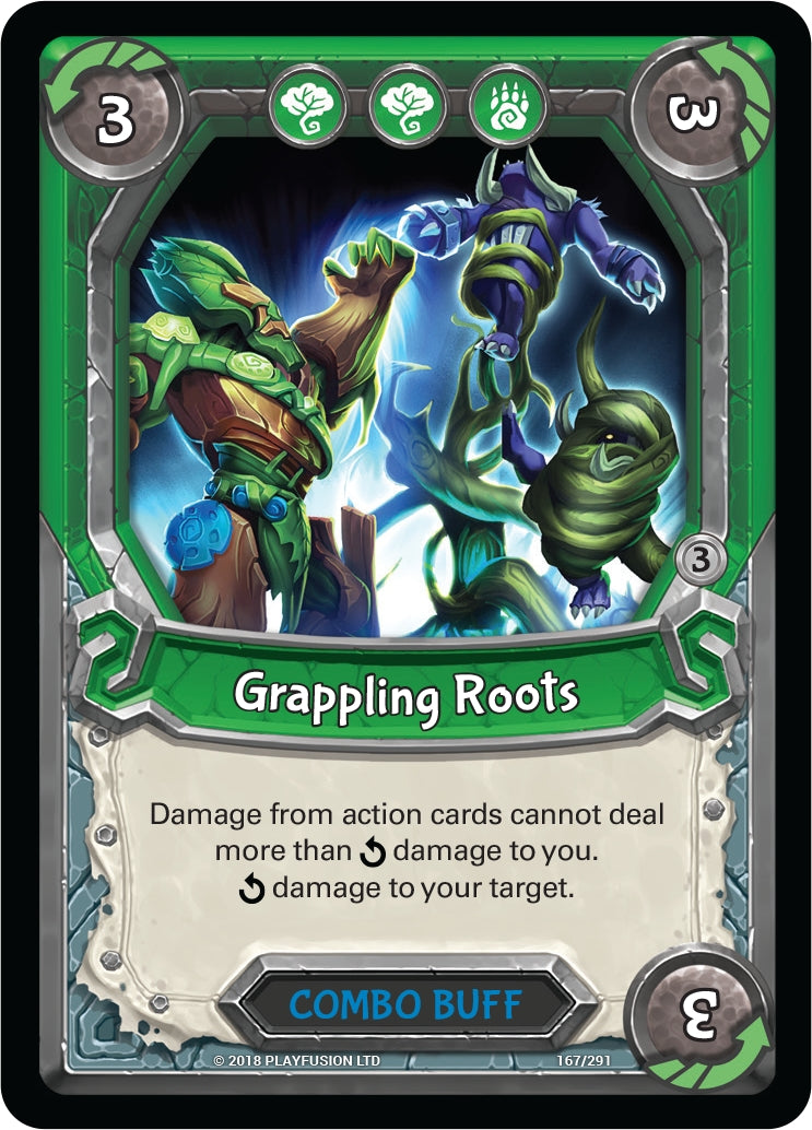 Grappling Roots (Claimed) (167) [KIN] - Lightseekers TCG Single