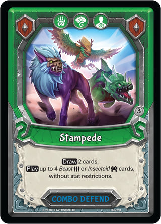 Stampede (Claimed) (169) [KIN] - Lightseekers TCG Single