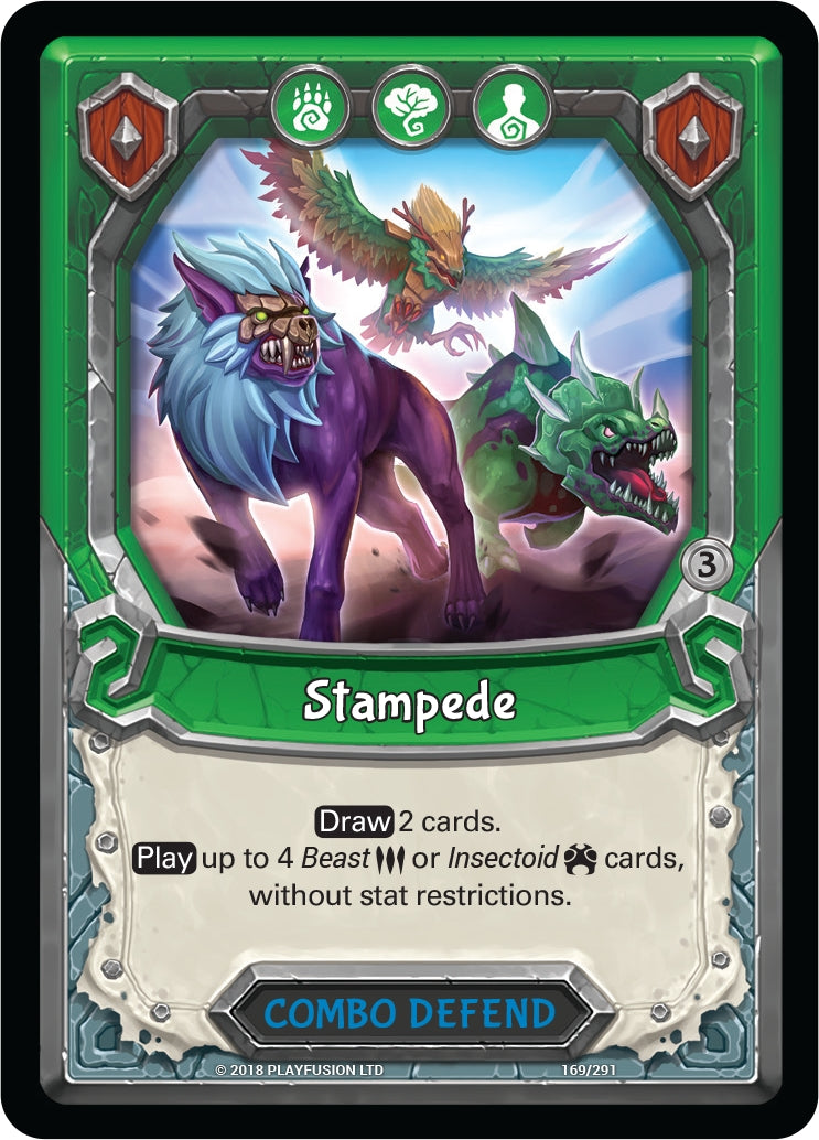 Stampede (Unclaimed) (169) [KIN] - Lightseekers TCG Single