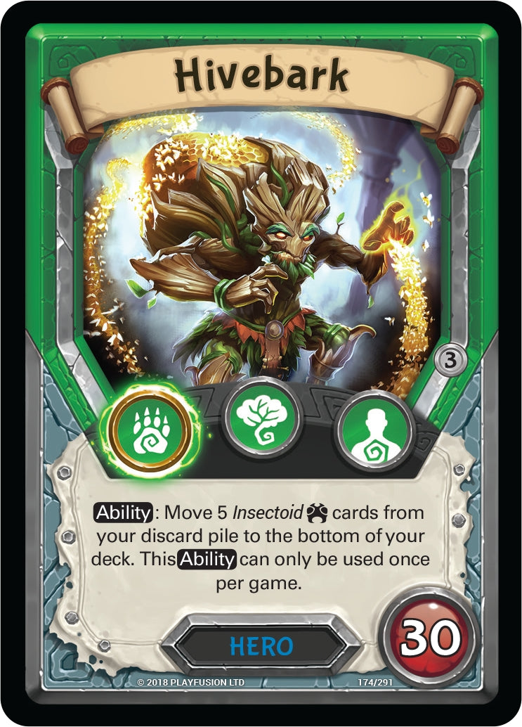 Hivebark (Claimed) (174) [KIN] - Lightseekers TCG Single