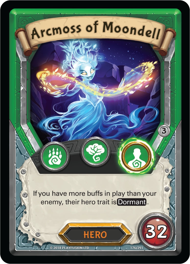 Arcmoss of Moondell (Claimed) (176) [KIN] - Lightseekers TCG Single