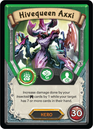 Hivequeen Axxi (Claimed) (177) [KIN] - Lightseekers TCG Single
