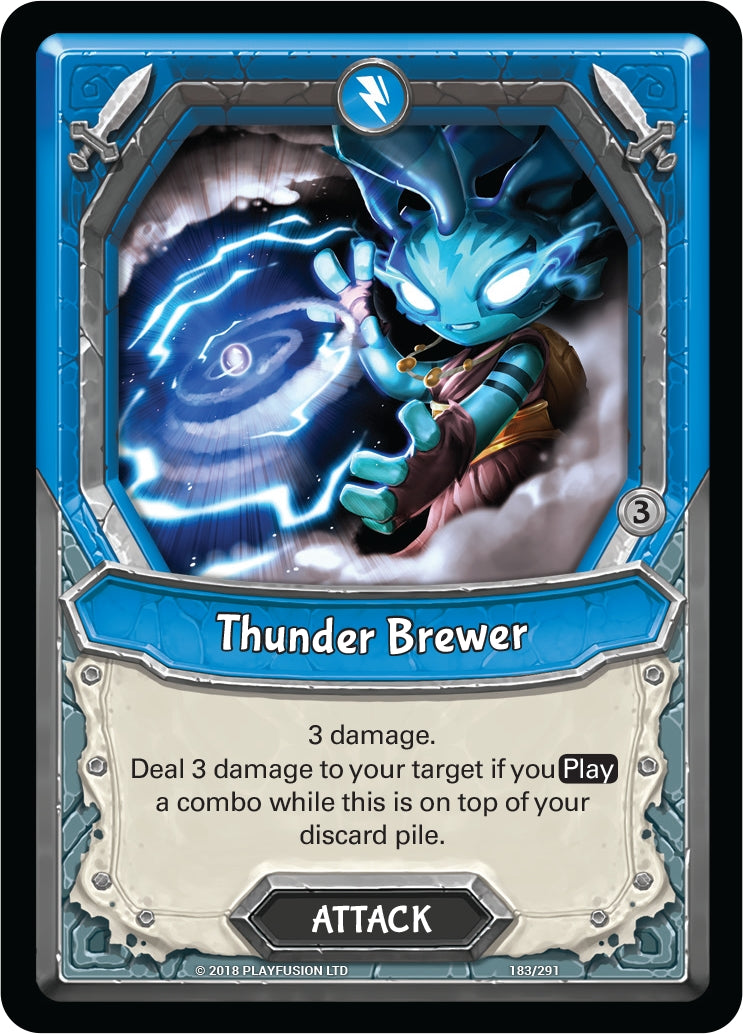 Thunder Brewer (Unclaimed) (183) [KIN] - Lightseekers TCG Single