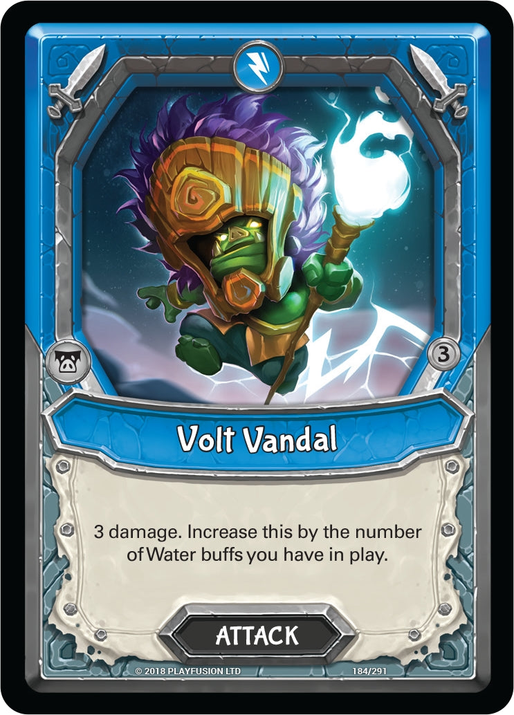Volt Vandal (Claimed) (184) [KIN] - Lightseekers TCG Single