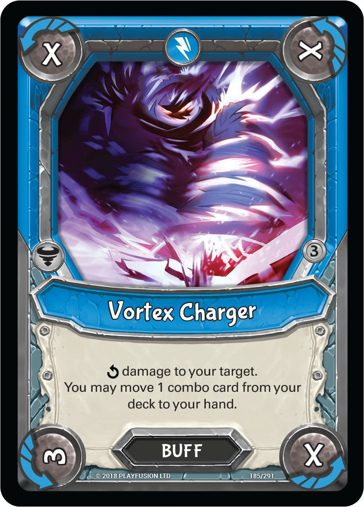 Vortex Charger (Claimed) (185) [KIN] - Lightseekers TCG Single