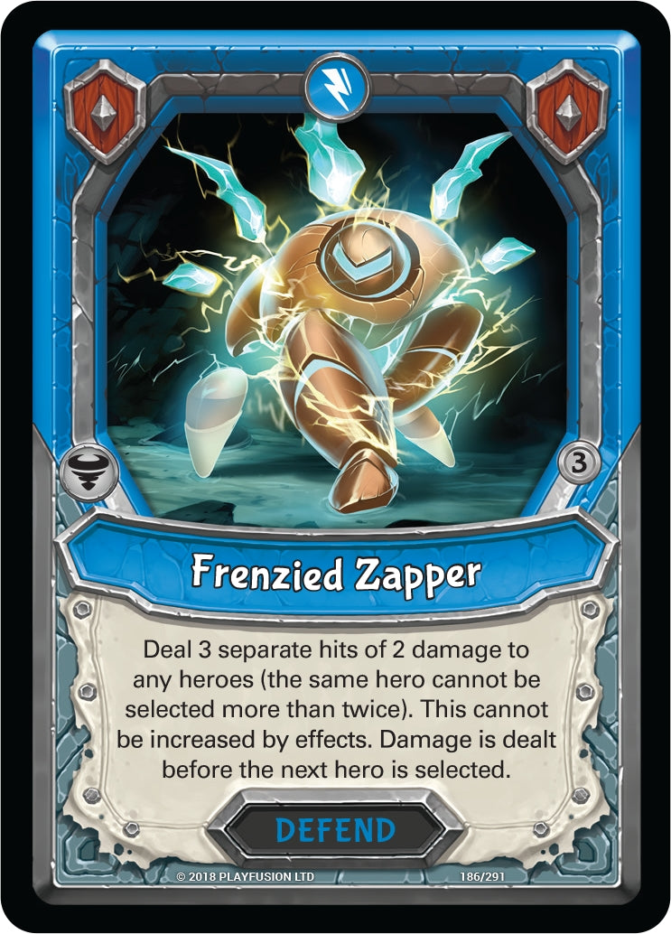 Frenzied Zapper (Unclaimed) (186) [KIN] - Lightseekers TCG Single