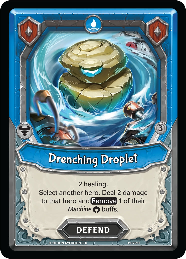 Drenching Droplet (Unclaimed) (191) [KIN] - Lightseekers TCG Single