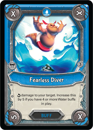Fearless Diver (Unclaimed) (196) [KIN] - Lightseekers TCG Single