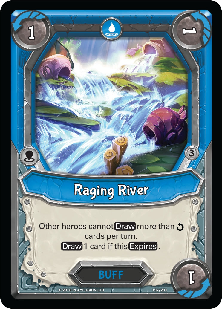 Raging River (Claimed) (197) [KIN] - Lightseekers TCG Single