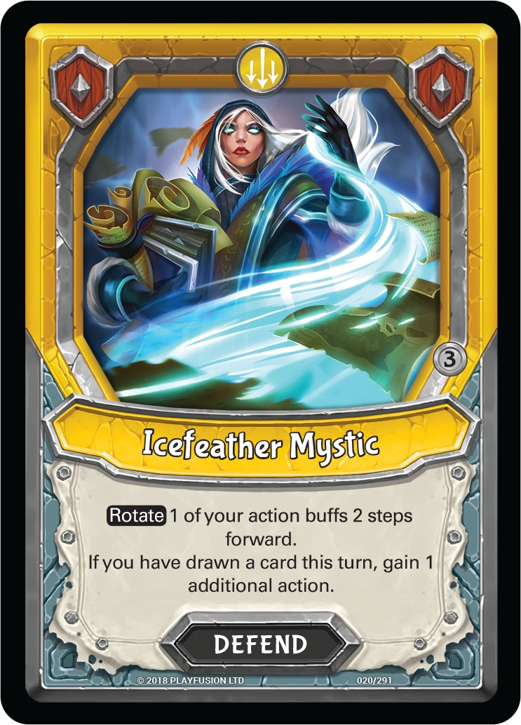 Icefeather Mystic (Claimed) (20) [KIN] - Lightseekers TCG Single