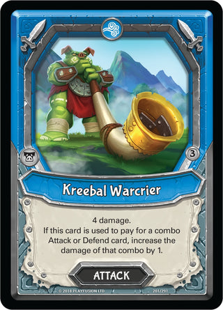 Kreebal Warcrier (Claimed) (201) [KIN] - Lightseekers TCG Single