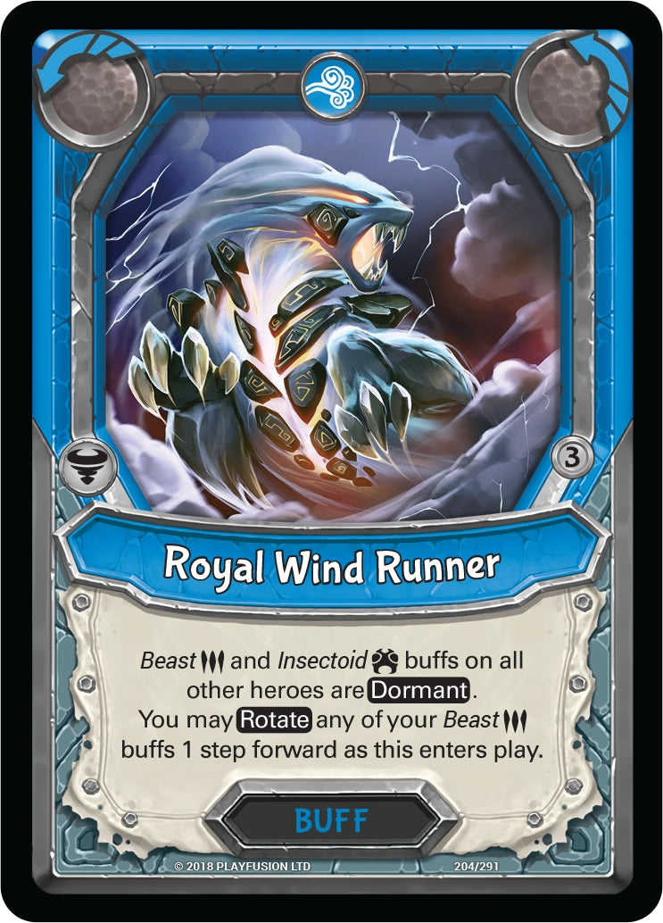 Royal Wind Runner (Unclaimed) (204) [KIN] - Lightseekers TCG Single