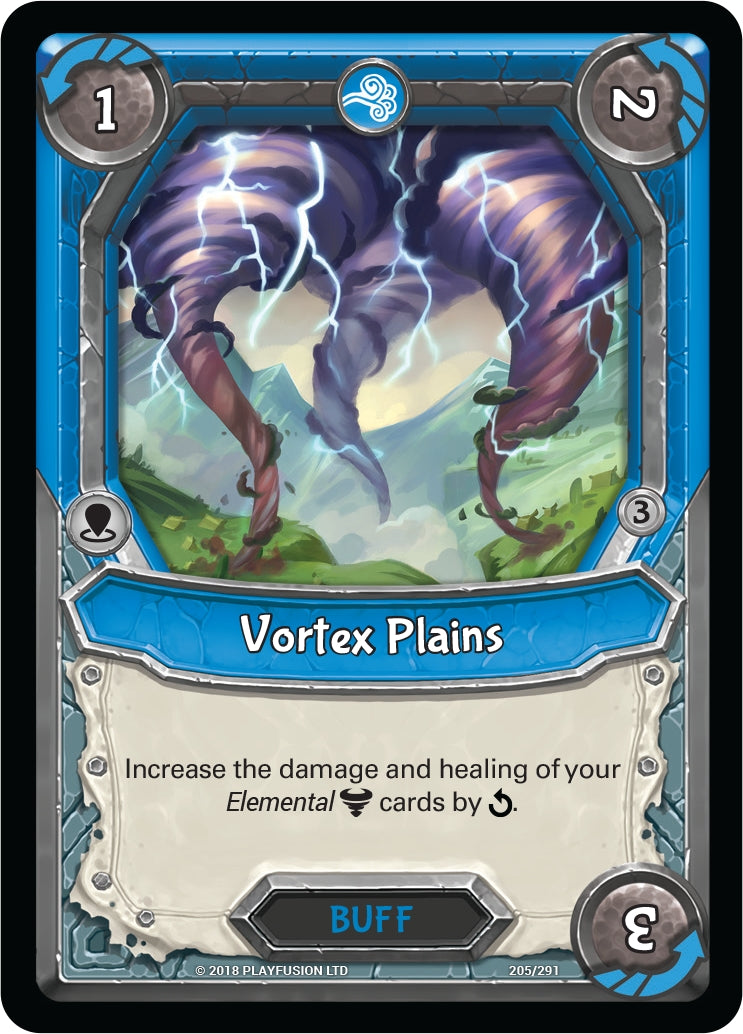 Vortex Plains (Claimed) (205) [KIN] - Lightseekers TCG Single