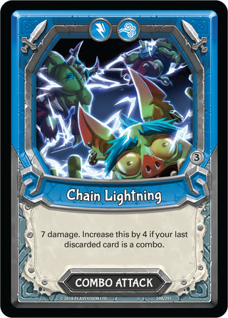 Chain Lightning (Unclaimed) (208) [KIN] - Lightseekers TCG Single