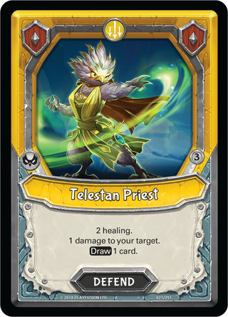 Telestan Priest (Claimed) (21) [KIN] - Lightseekers TCG Single