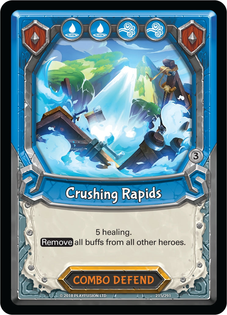 Crushing Rapids (Unclaimed) (215) [KIN] - Lightseekers TCG Single