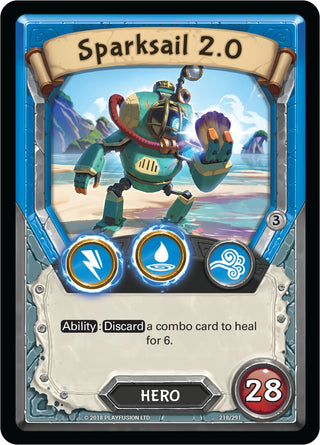 Sparksail 2.0 (Unclaimed) (218) [KIN] - Lightseekers TCG Single