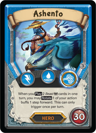 Ashento (Unclaimed) (221) [KIN] - Lightseekers TCG Single