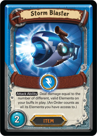 Storm Blaster (Unclaimed) (223) [KIN] - Lightseekers TCG Single