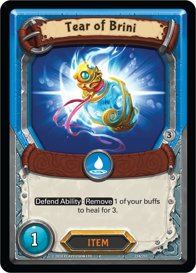 Tear of Brini (Claimed) (224) [KIN] - Lightseekers TCG Single