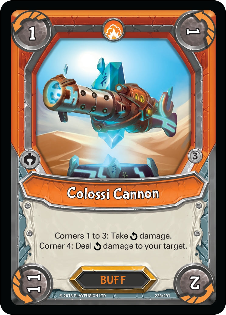 Colossi Cannon (Unclaimed) (226) [KIN] - Lightseekers TCG Single