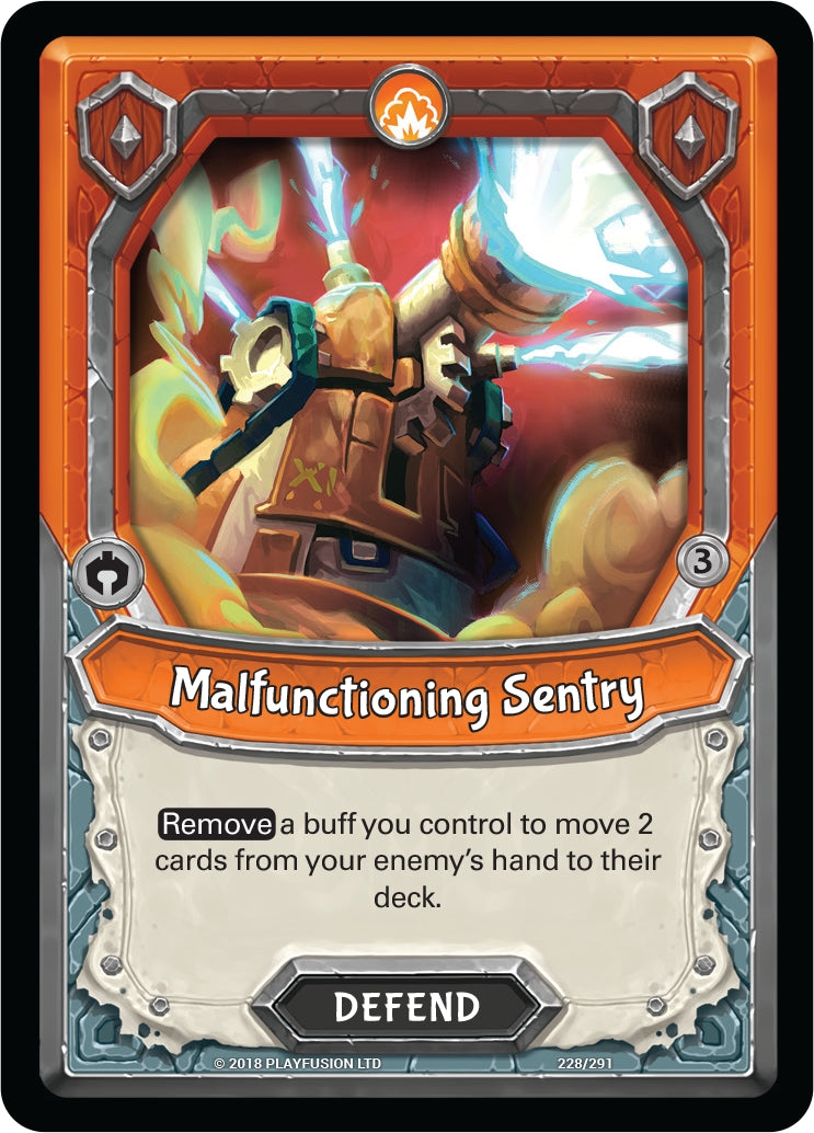 Malfunctioning Sentry (Claimed) (228) [KIN] - Lightseekers TCG Single