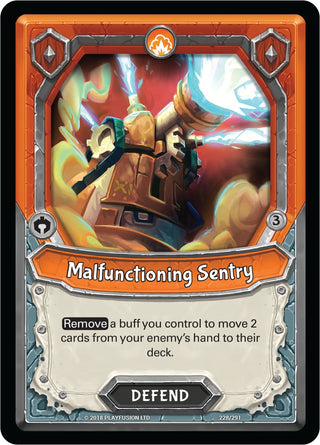 Malfunctioning Sentry (Claimed) (228) [KIN] - Lightseekers TCG Single