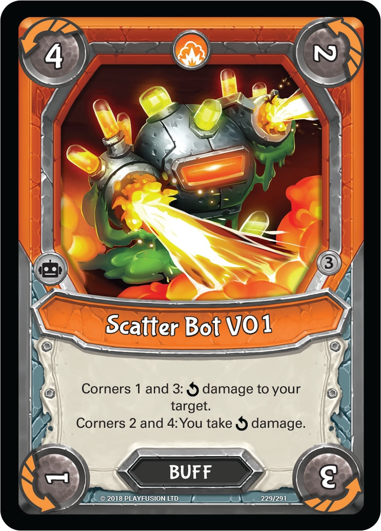 Scatter Bot V01 (Claimed) (229) [KIN] - Lightseekers TCG Single
