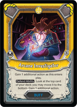 Arcane Investigator (Claimed) (23) [KIN] - Lightseekers TCG Single
