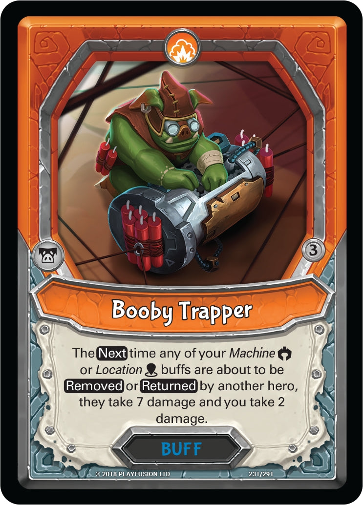 Booby Trapper (Claimed) (231) [KIN] - Lightseekers TCG Single