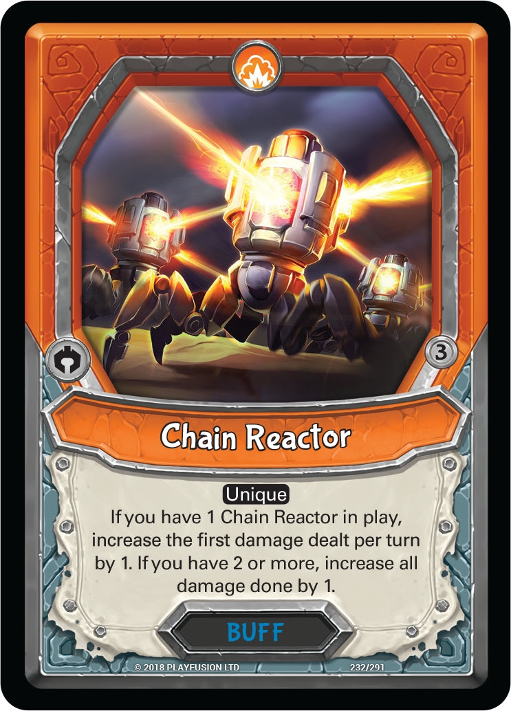 Chain Reactor (Claimed) (232) [KIN] - Lightseekers TCG Single