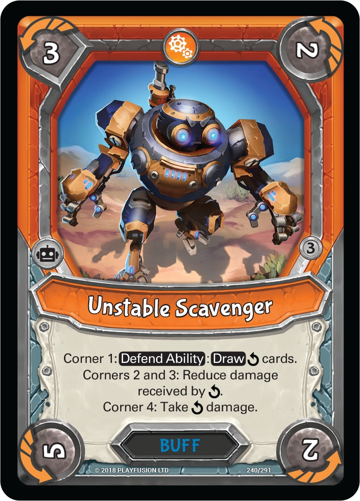 Unstable Scavenger (Unclaimed) (240) [KIN] - Lightseekers TCG Single
