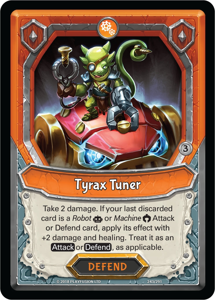 Tyrax Tuner (Claimed) (243) [KIN] - Lightseekers TCG Single