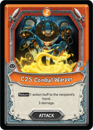 C25 Combat Warper (Claimed) (244) [KIN] - Lightseekers TCG Single