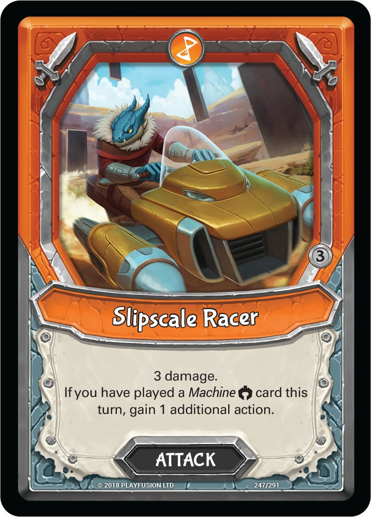 Slipscale Racer (Unclaimed) (247) [KIN] - Lightseekers TCG Single