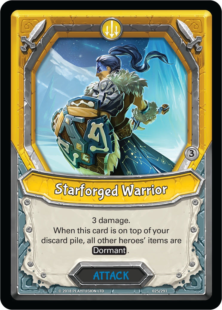 Starforged Warrior (Claimed) (25) [KIN] - Lightseekers TCG Single