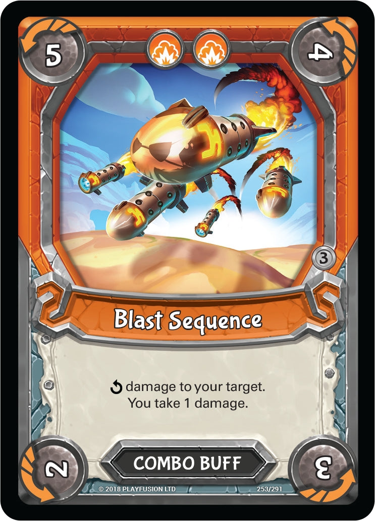 Blast Sequence (Unclaimed) (253) [KIN] - Lightseekers TCG Single