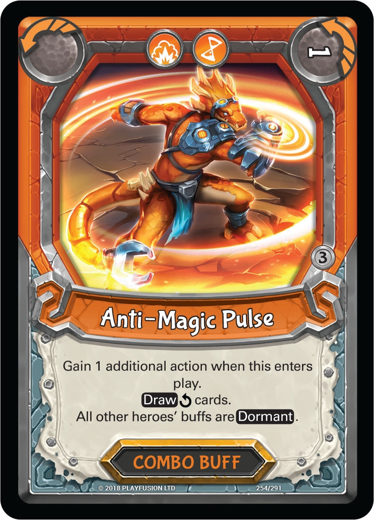 Anti-Magic Pulse (Claimed) (254) [KIN] - Lightseekers TCG Single